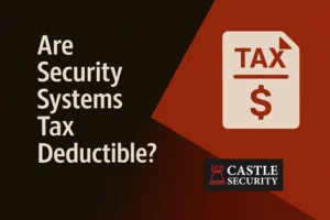 Are security system tax deductable