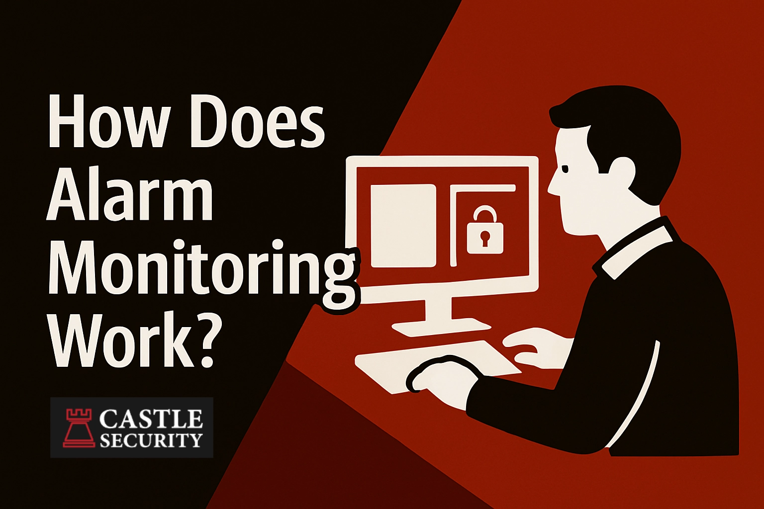 How Does Alarm Monitoring Work Castle Security