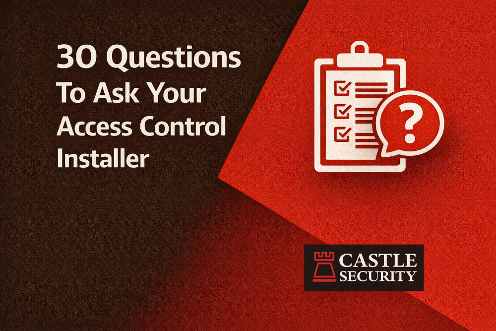 30 Questions To Ask Your Access Control Installer